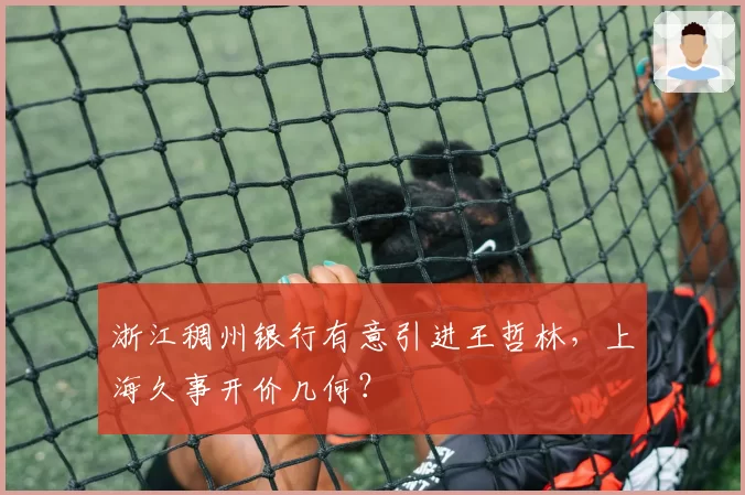 浙江稠州银行有意引进王哲林，上海久事开价几何？
